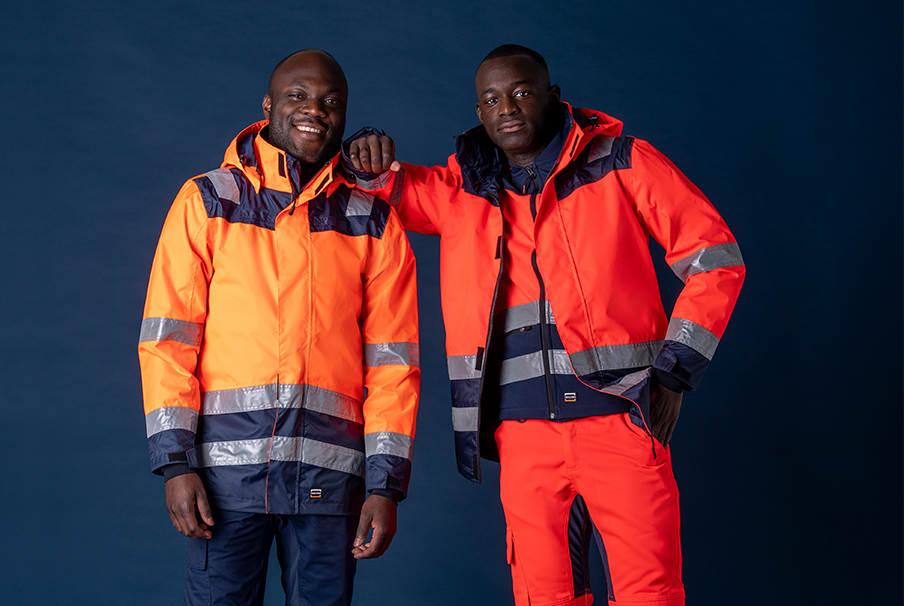 High visibility workwear